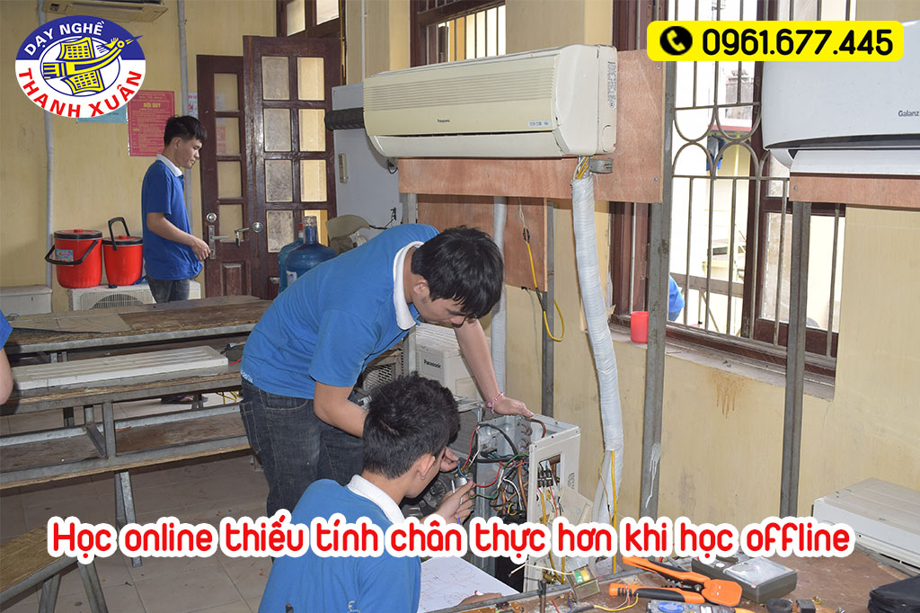 Nhược điểm khi tự học nghề sửa chữa Điện Lạnh Online