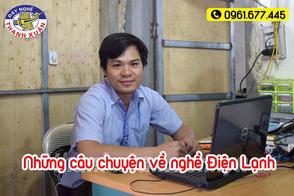 Thầy giáo Phan Đình Dương chia sẻ câu chuyện nghề điện lạnh