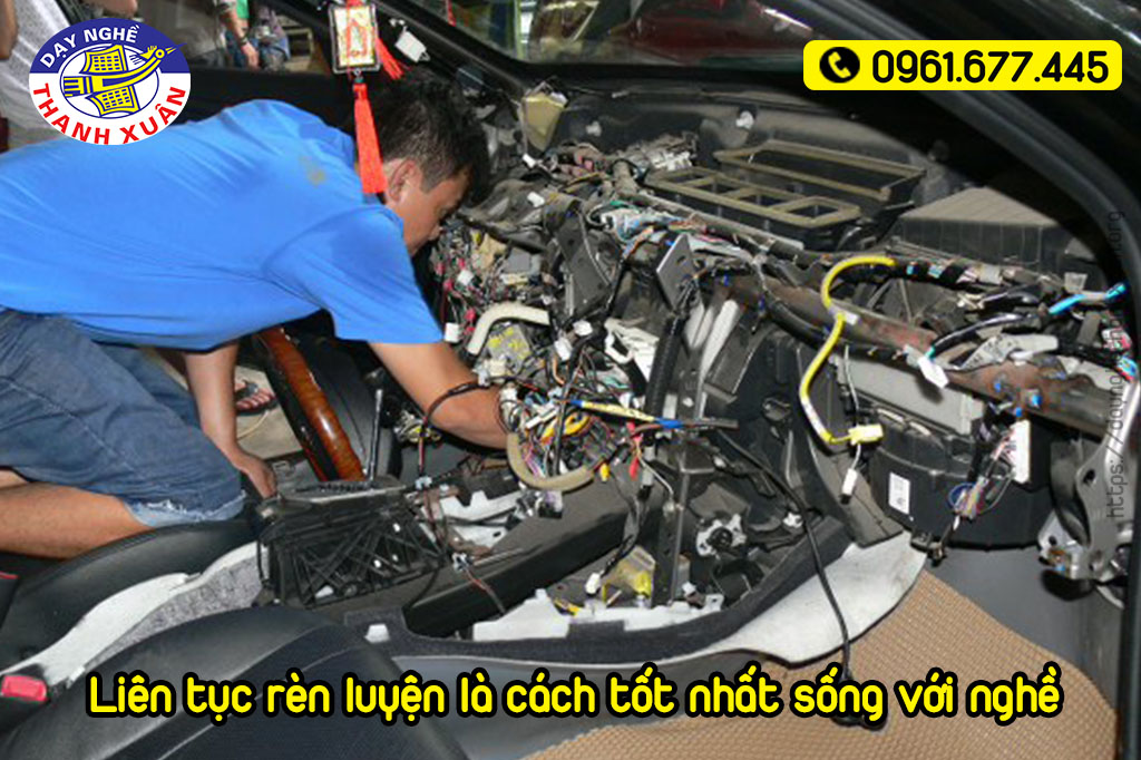 Thực hành sửa chữa điện ô tô để nâng cao tay nghề