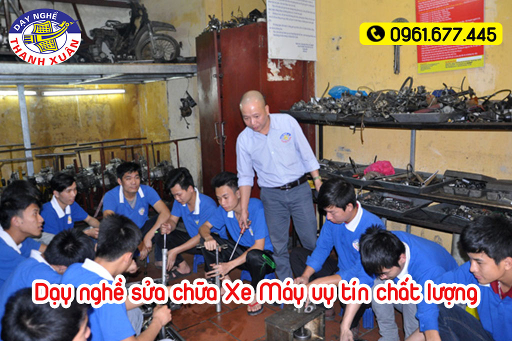 Dạy nghề sửa chữa Xe Máy uy tín - chất lượng tại Hà Nội