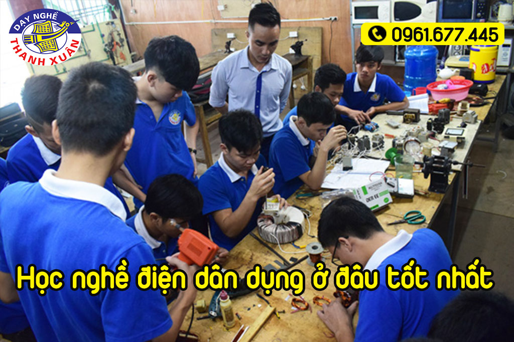 Học  nghề điện dân dụng ở đâu tốt nhất